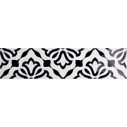 Декор Quintessenza Ceramiche Genesi26 Antracite Lucido Deco 4-2